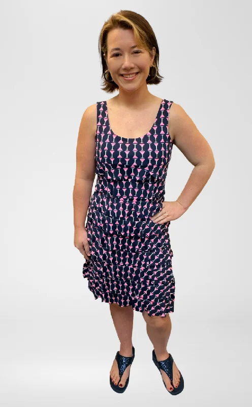 Beachtime by Lulu B Martini Cha Cha Dress