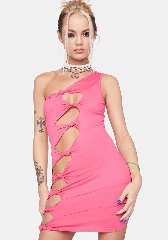Candlelit Dinner Cut Out Dress