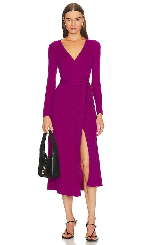 Diane von Furstenberg Astrid Dress in Fuchsia