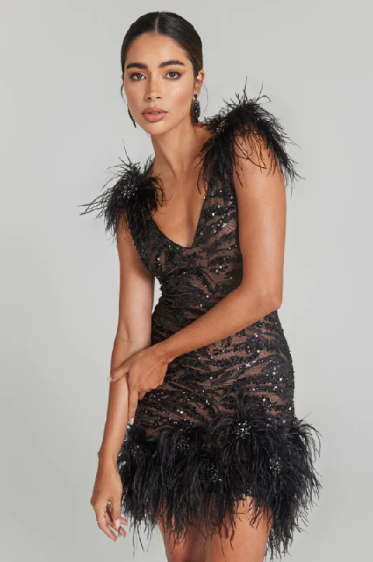 Gina Black Dress