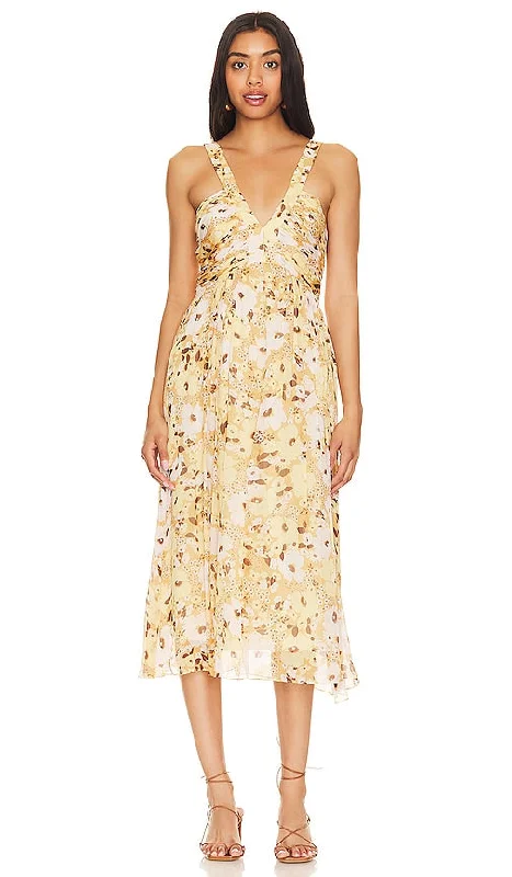 Joie Margot Dress in Yellow