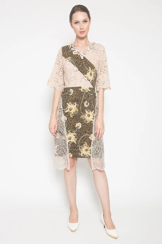 Sangkara Batik Dress in Green