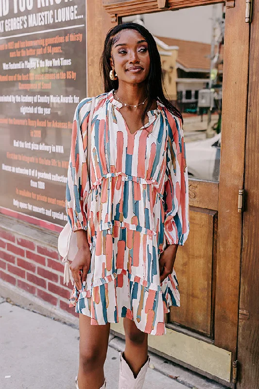 Market Square Satin Dress