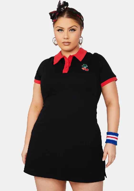 Plus Cherry Pickin' Polo Dress