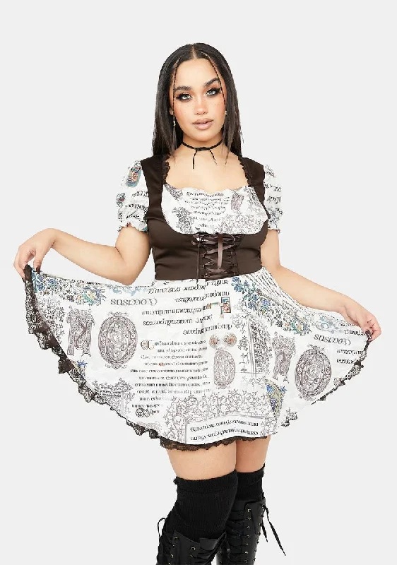 Plus See The Unseen Underbust Dress