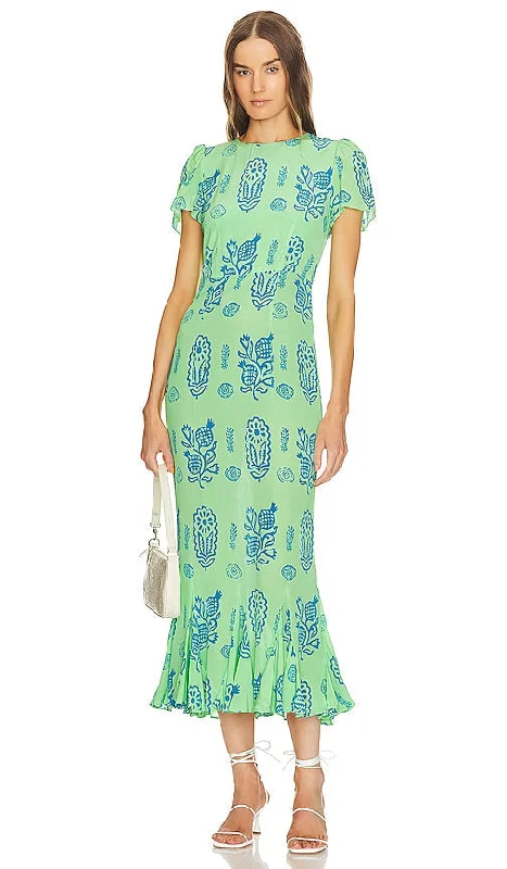 Rhode Lulani Dress in Green