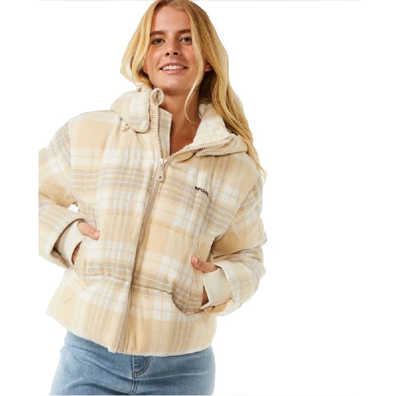 Anti-Series Surf Check Jacket - Womens Tailored Jacket Straight Jacket A-Line Jacket Anti-Series Surf Check Jacket - Womens Tailored Jacket Straight Jacket A-Line Jacket