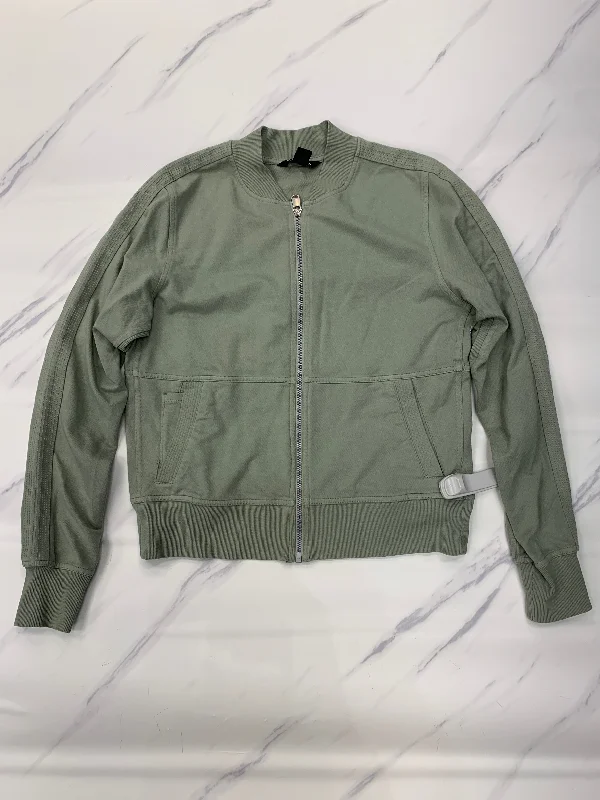 Athletic Jacket By Athleta In Green, Size: Xs Faux Fur Jacket Real Fur Jacket Shearling Jacket Athletic Jacket By Athleta In Green, Size: Xs Faux Fur Jacket Real Fur Jacket Shearling Jacket