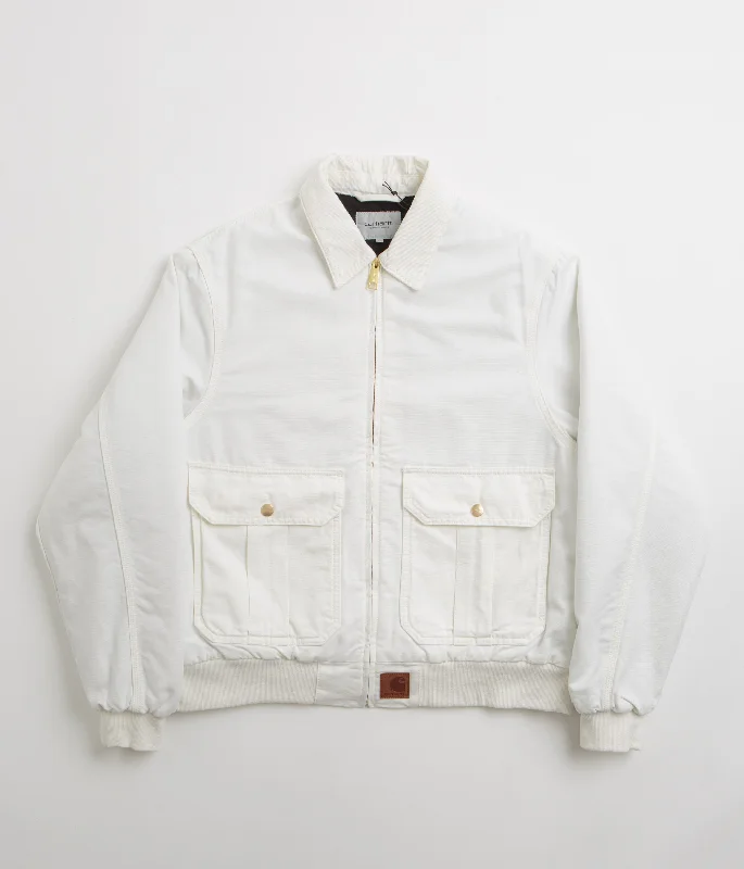Carhartt Stanton Jacket - Wax / Wax Ribbed Jacket Pleated Jacket Ruffled Jacket