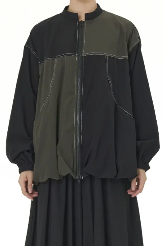 Coastal Drift Olive Black Jacket Fleece Jacket Down Jacket Parka