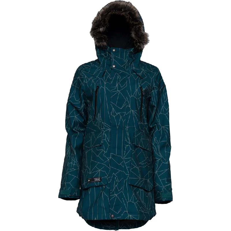 Fairbanks Snowboard Jacket - Womens Herringbone Jacket Checkered Jacket Solid Jacket