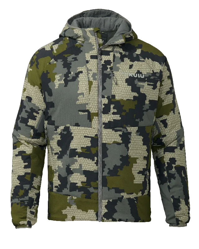 Kenai Hooded Jacket | Verde Print Jacket Jacquard Jacket Embroidered Jacket