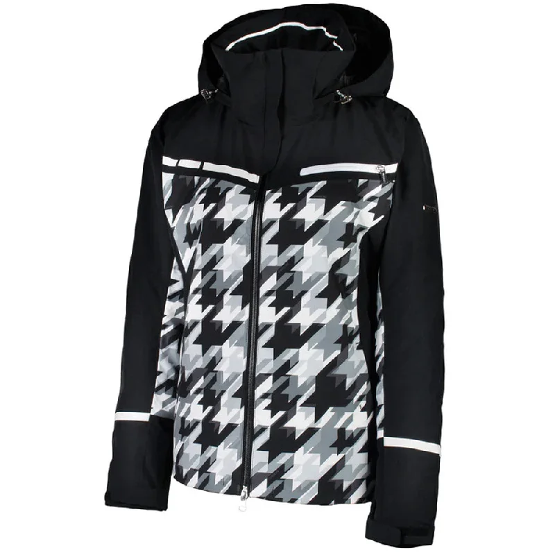 Solitaire Print Ski Jacket - Womens Rayon Jacket Velvet Jacket Corduroy Jacket
