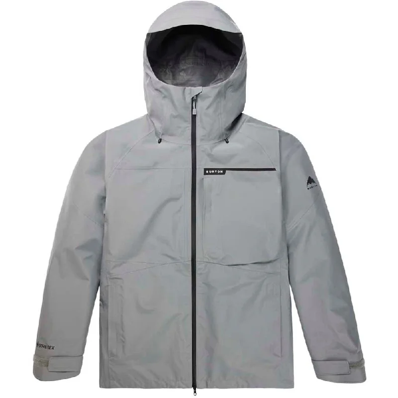 Treeline Gore-Tex 3L Snowboard Jacket Notch Collar Peter Pan Collar Cowl Neck
