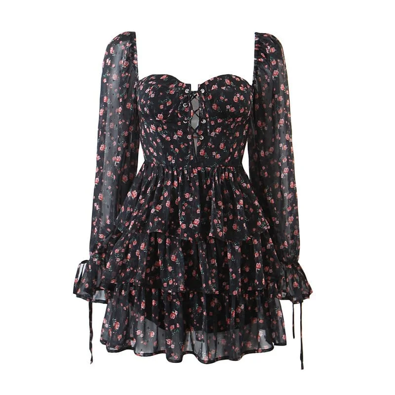 Mirta Mini Dress Cozy Long Sleeve Mini Dress