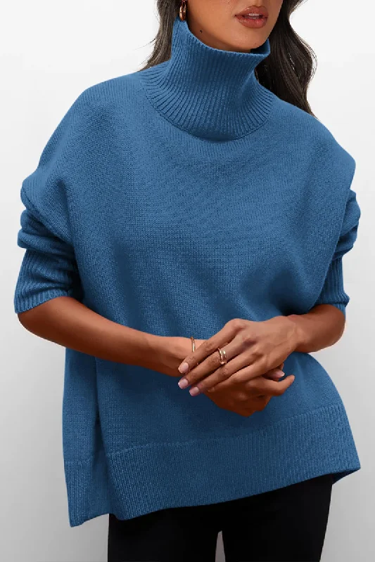 Fall Turtleneck Sweater Long Sleeve Oversized Chunky Knitted Pullover Sweaters Basic Casual Tops Blouse Office Formal Blouse Fall Turtleneck Sweater Long Sleeve Oversized Chunky Knitted Pullover Sweaters Basic Casual Tops Blouse Office Formal Blouse