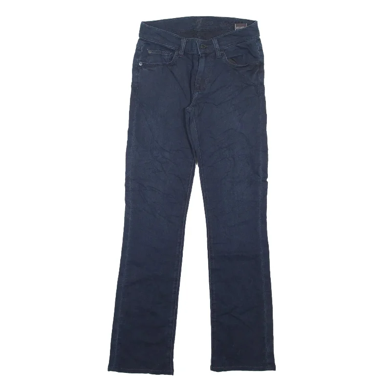 7 FOR ALL MANKIND Y2K Jeans Blue Denim Slim Straight Womens W24 L28 Comfortable Full-Length Denim Jeans 7 FOR ALL MANKIND Y2K Jeans Blue Denim Slim Straight Womens W24 L28 Comfortable Full-Length Denim Jeans