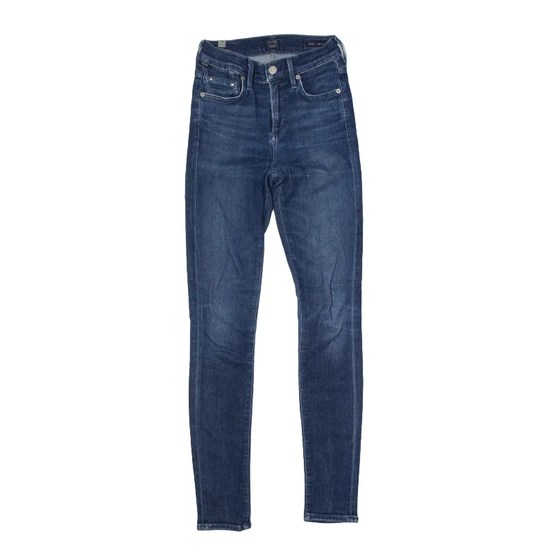 CITIZENS OF HUMANITY Rocket High Rise Jeans Blue Denim Slim Skinny Stone Wash Womens W23 L30 Trendy Skinny Fit Jeans CITIZENS OF HUMANITY Rocket High Rise Jeans Blue Denim Slim Skinny Stone Wash Womens W23 L30 Trendy Skinny Fit Jeans