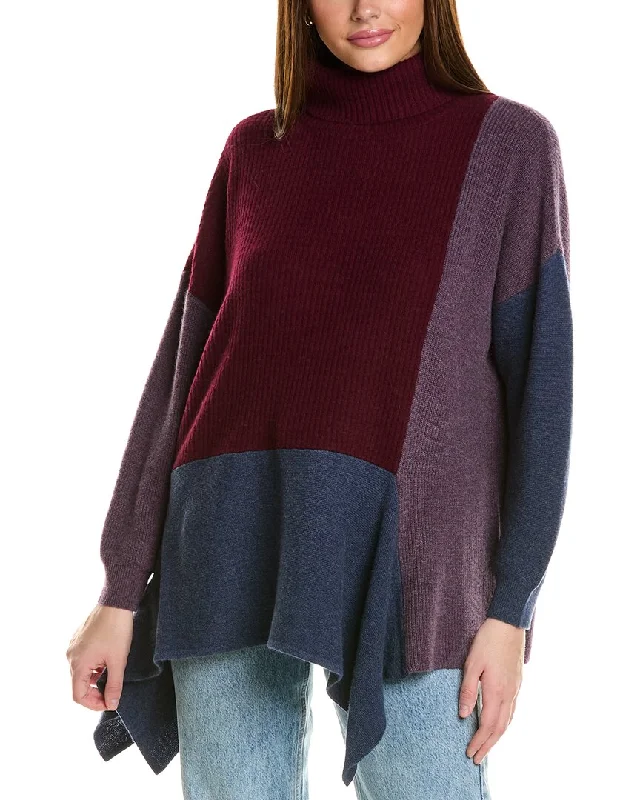Collaboration Cowl Neck Mixed Media Cashmere Sweater Plaid Sweater Polka Dot Checkered Collaboration Cowl Neck Mixed Media Cashmere Sweater Plaid Sweater Polka Dot Checkered