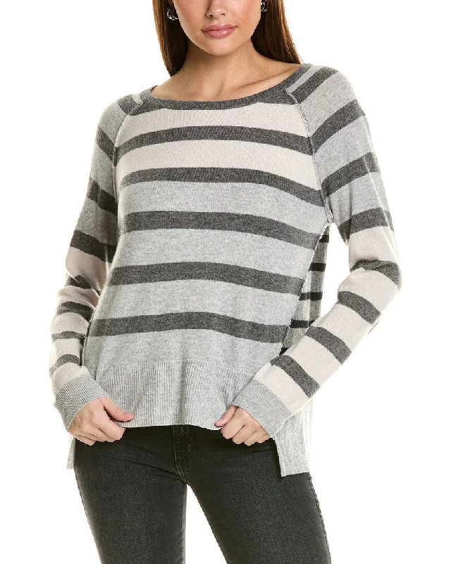 Collaboration Sutton Raglan Stripe Block Cashmere Sweater Machine Wash Dry Clean Hand Wash Collaboration Sutton Raglan Stripe Block Cashmere Sweater Machine Wash Dry Clean Hand Wash