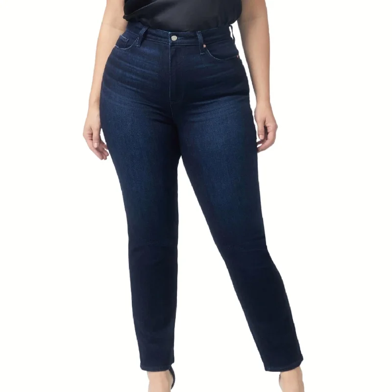 Knockout Ultra High Rise Straight Leg Jean In Solstice Stylish Relaxed Fit Skinny Jeans Knockout Ultra High Rise Straight Leg Jean In Solstice Stylish Relaxed Fit Skinny Jeans
