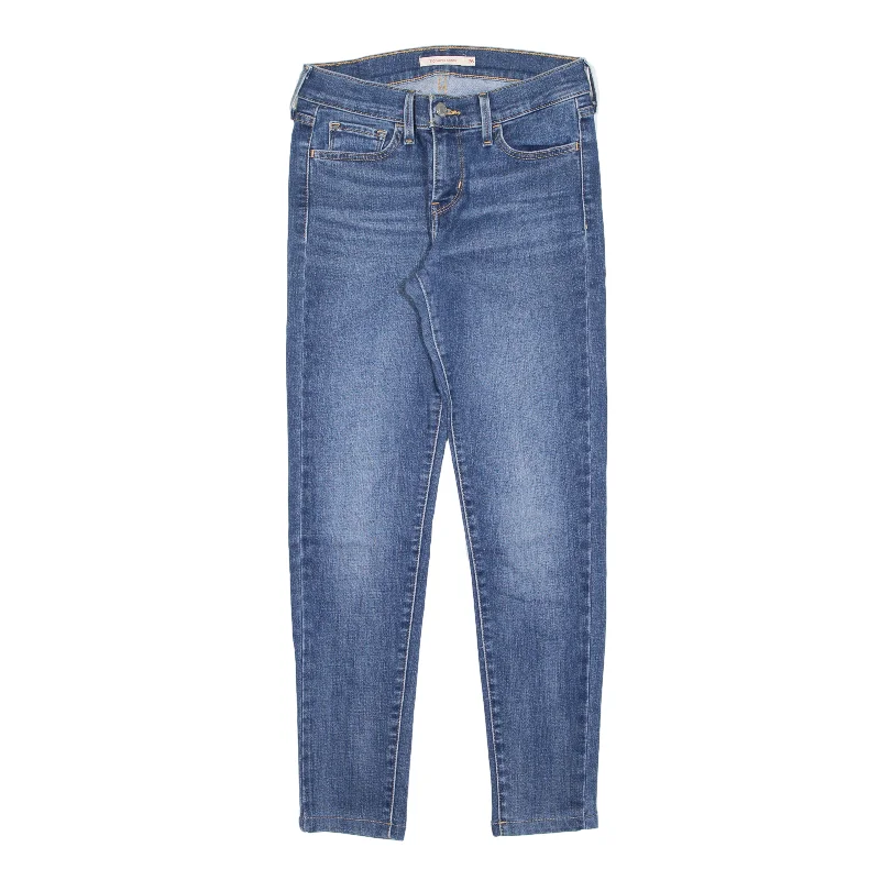 LEVI'S 710 Jeans Blue Denim Slim Skinny Stone Wash Womens W26 L26 Classic Slim Fit Jeans LEVI'S 710 Jeans Blue Denim Slim Skinny Stone Wash Womens W26 L26 Classic Slim Fit Jeans