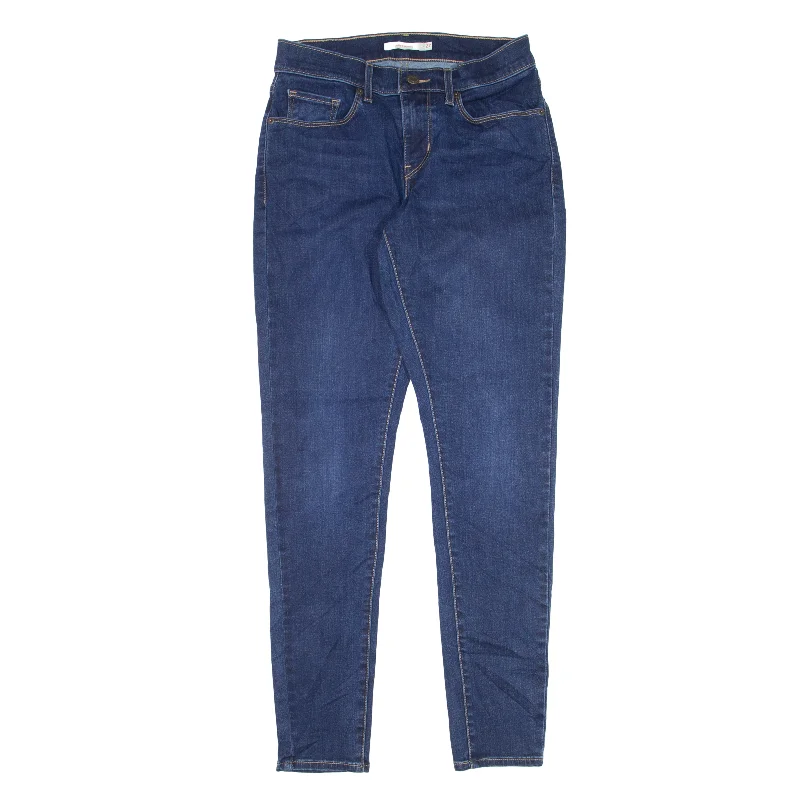 LEVI'S Curvy Jeans Blue Denim Slim Skinny Womens W27 L29 Casual Distressed Denim Jeans LEVI'S Curvy Jeans Blue Denim Slim Skinny Womens W27 L29 Casual Distressed Denim Jeans