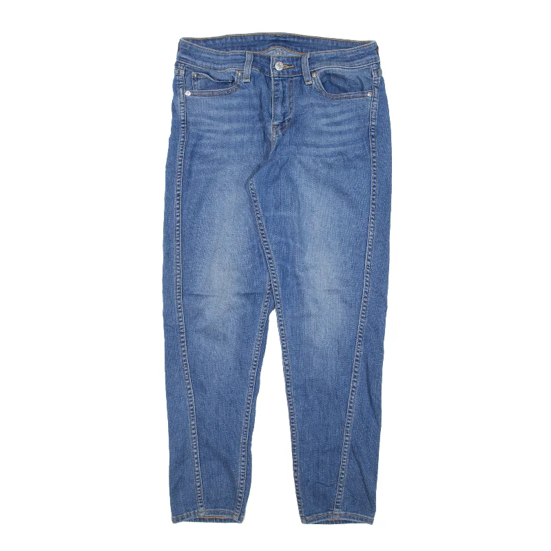 LEVI'S Jeans Blue Denim Slim Skinny Stone Wash Womens W28 L27 Trendy Acid Wash Skinny Jeans LEVI'S Jeans Blue Denim Slim Skinny Stone Wash Womens W28 L27 Trendy Acid Wash Skinny Jeans