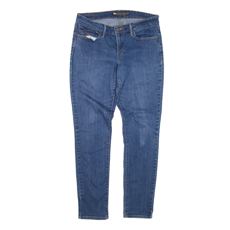 LEVI'S Modern RIse Jeans Blue Denim Slim Skinny Womens W30 L29 Stylish Acid-Wash Jeans LEVI'S Modern RIse Jeans Blue Denim Slim Skinny Womens W30 L29 Stylish Acid-Wash Jeans