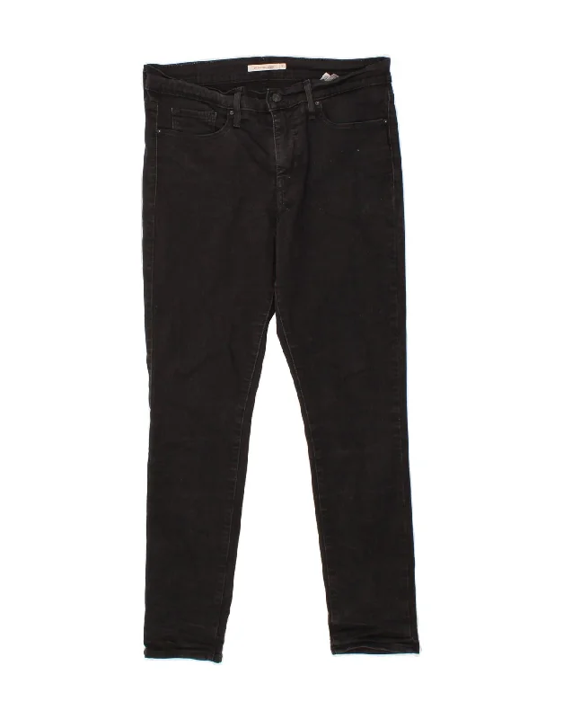 LEVI'S Womens 311 Shaping Skinny Jeans W31 L30 Black Cotton Classic Button Fly Jeans LEVI'S Womens 311 Shaping Skinny Jeans W31 L30 Black Cotton Classic Button Fly Jeans