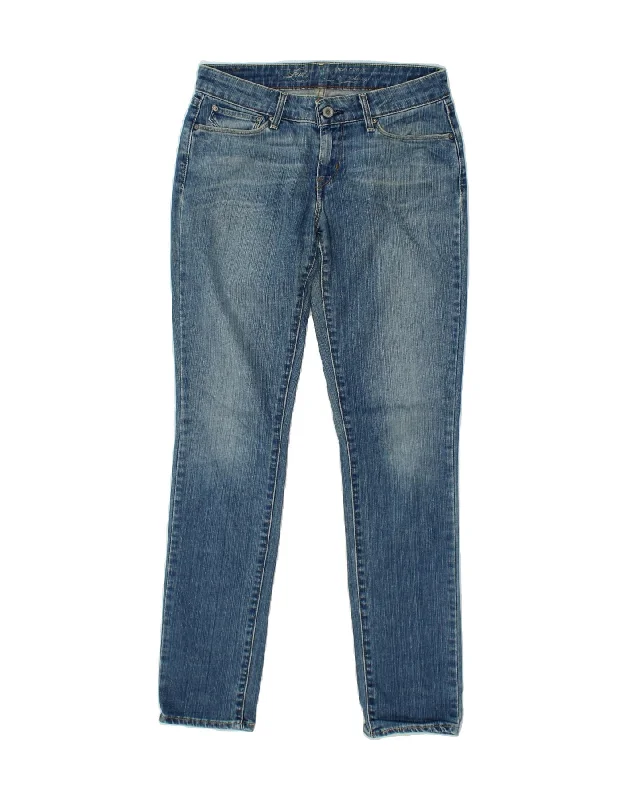 LEVI'S Womens Demi Curve Skinny Jeans W27 L32 Blue Cotton Trendy Colored Denim Jeans LEVI'S Womens Demi Curve Skinny Jeans W27 L32 Blue Cotton Trendy Colored Denim Jeans