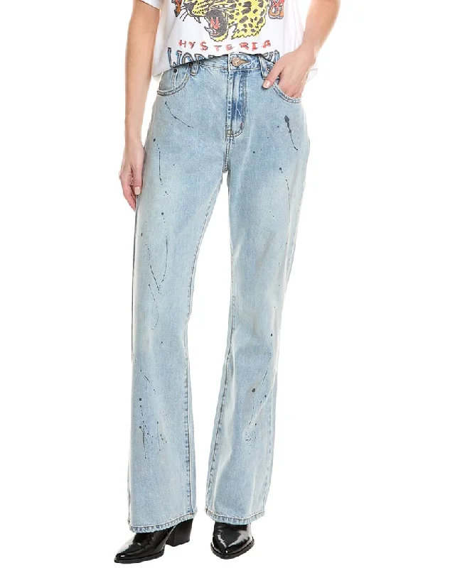 One Teaspoon Charlie Fleetwood Artiste Slim Bootcut Jean Fashionable Cropped Denim Jeans One Teaspoon Charlie Fleetwood Artiste Slim Bootcut Jean Fashionable Cropped Denim Jeans