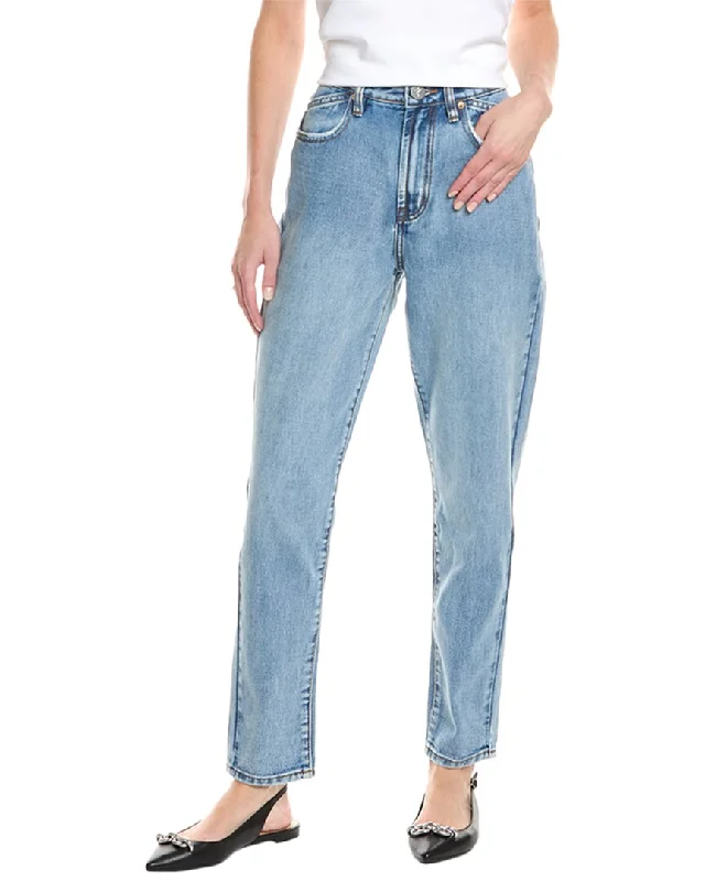 One Teaspoon Legends Berlin Blue High Waist Mom Jean Chic Rip-Detail High-Waist Jeans One Teaspoon Legends Berlin Blue High Waist Mom Jean Chic Rip-Detail High-Waist Jeans