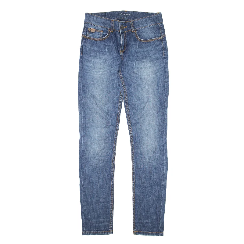 STEFANEL Jeans Blue Denim Slim Skinny Stone Wash Womens W26 L31 Casual Bootcut Ripped Jeans STEFANEL Jeans Blue Denim Slim Skinny Stone Wash Womens W26 L31 Casual Bootcut Ripped Jeans