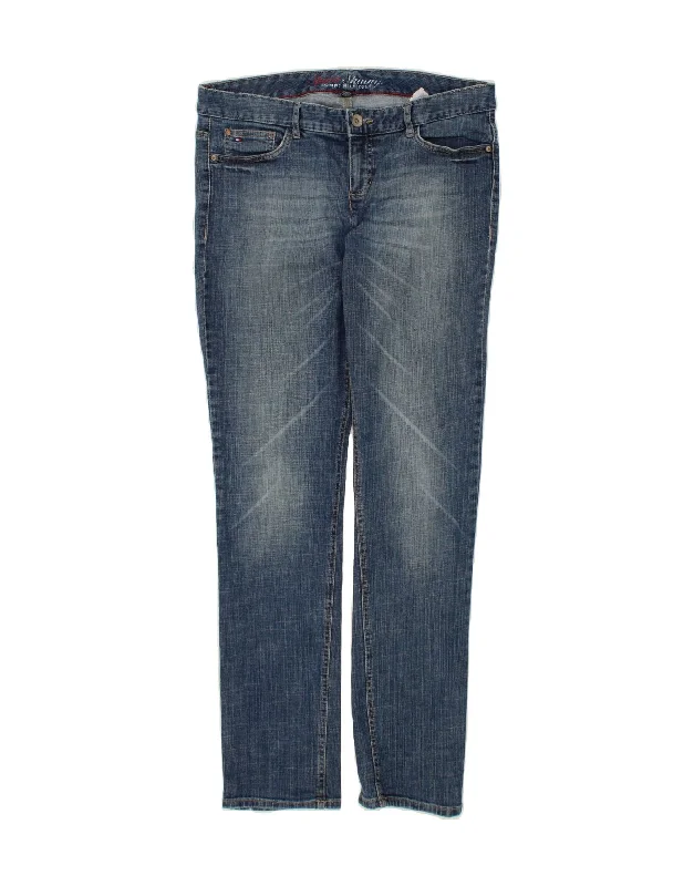 TOMMY HILFIGER Womens Skinny Jeans US 12 Large W34 L33 Blue Cotton Casual Skinny Fit Jeans TOMMY HILFIGER Womens Skinny Jeans US 12 Large W34 L33 Blue Cotton Casual Skinny Fit Jeans