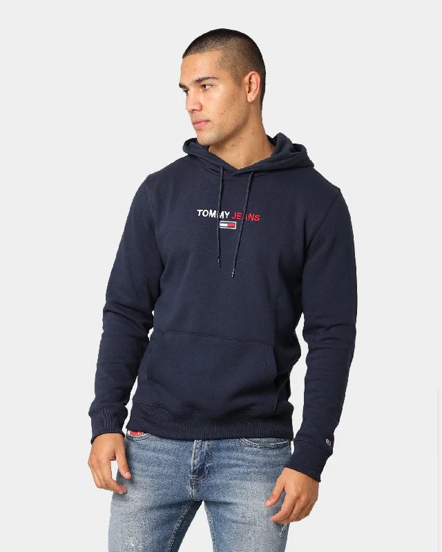 Tommy Jeans Linear Logo Hoodie Twilight Navy Comfortable Distressed Straight-Leg Jeans Tommy Jeans Linear Logo Hoodie Twilight Navy Comfortable Distressed Straight-Leg Jeans