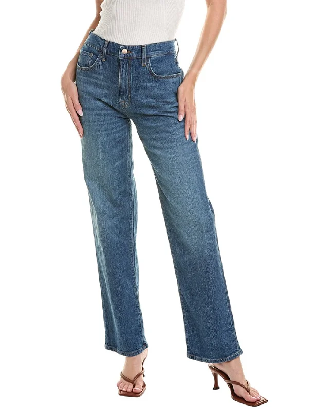 Triarchy Ms. Keaton Medium Indigo High-Rise Baggy Jean Casual Distressed Skinny Jeans Triarchy Ms. Keaton Medium Indigo High-Rise Baggy Jean Casual Distressed Skinny Jeans