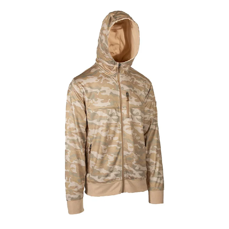 Full Zip Performance Hoodie | Desert Military Camo PreOrder Hoodie with Crew Neck Simple Timeless Full Zip Performance Hoodie | Desert Military Camo PreOrder Hoodie with Crew Neck Simple Timeless