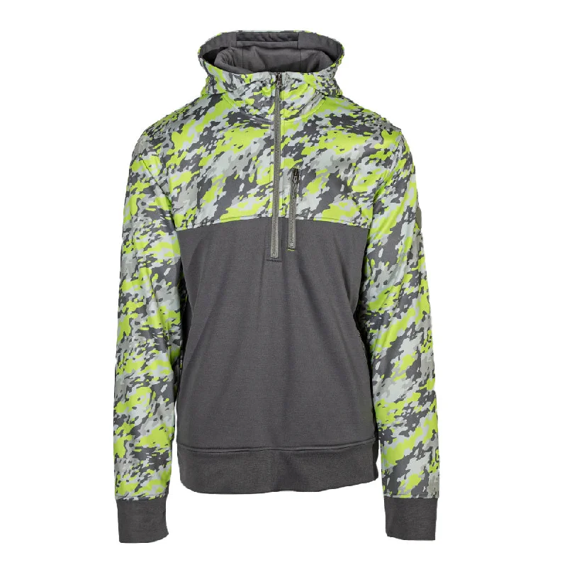 Half Zip Performance Hoodie | Geo Camo-Surge PreOrder Hoodie with Sequins Glamorous Eye-catching Half Zip Performance Hoodie | Geo Camo-Surge PreOrder Hoodie with Sequins Glamorous Eye-catching