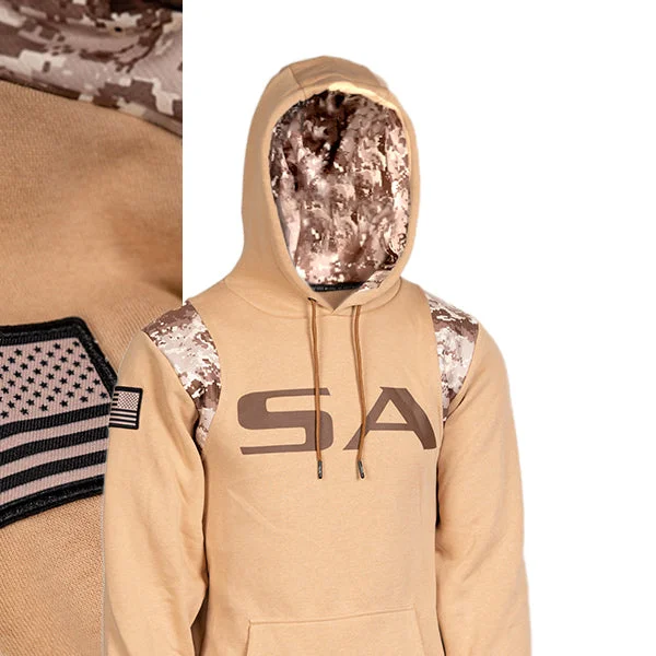 Honor Lined Hoodie | Desert Digi Camo | SA PreOrder Cotton Hoodie Fleece Lining Warmth Honor Lined Hoodie | Desert Digi Camo | SA PreOrder Cotton Hoodie Fleece Lining Warmth