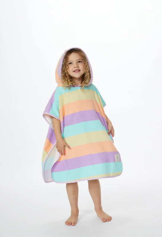 Rip Curl Kids Cove Hooded Beach Towel Poncho - Multico Hoodie with Hem Drawcord Adjustable Customizable Rip Curl Kids Cove Hooded Beach Towel Poncho - Multico Hoodie with Hem Drawcord Adjustable Customizable
