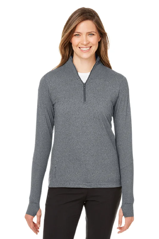 Spyder Womens Spyre UPF 40+ 1/4 Zip Sweatshirt - Polar Grey Frost Hoodie with Full-Zip Functional Layering Spyder Womens Spyre UPF 40+ 1/4 Zip Sweatshirt - Polar Grey Frost Hoodie with Full-Zip Functional Layering