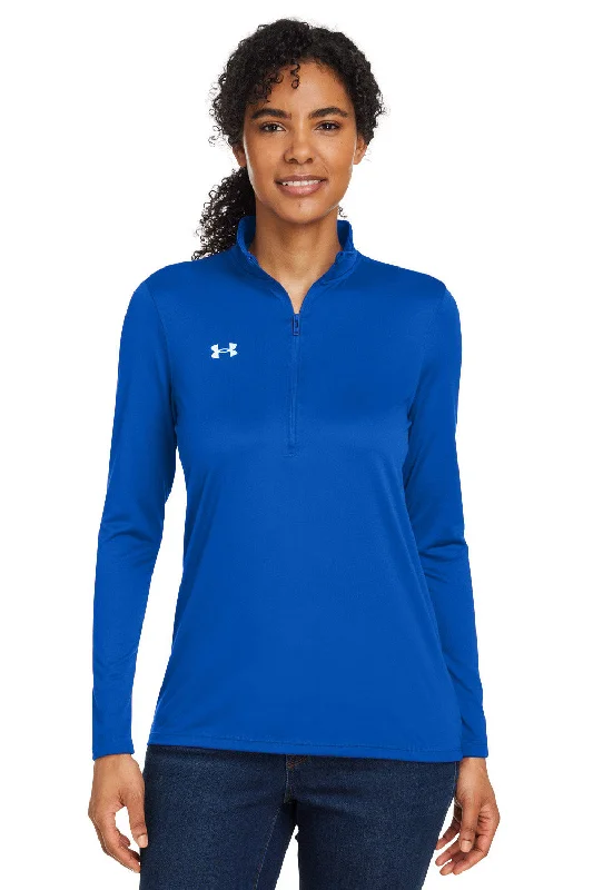 Under Armour Womens Team Tech Moisture Wicking 1/4 Zip Sweatshirt - Royal Blue Hoodie with Lace Feminine Delicate Under Armour Womens Team Tech Moisture Wicking 1/4 Zip Sweatshirt - Royal Blue Hoodie with Lace Feminine Delicate